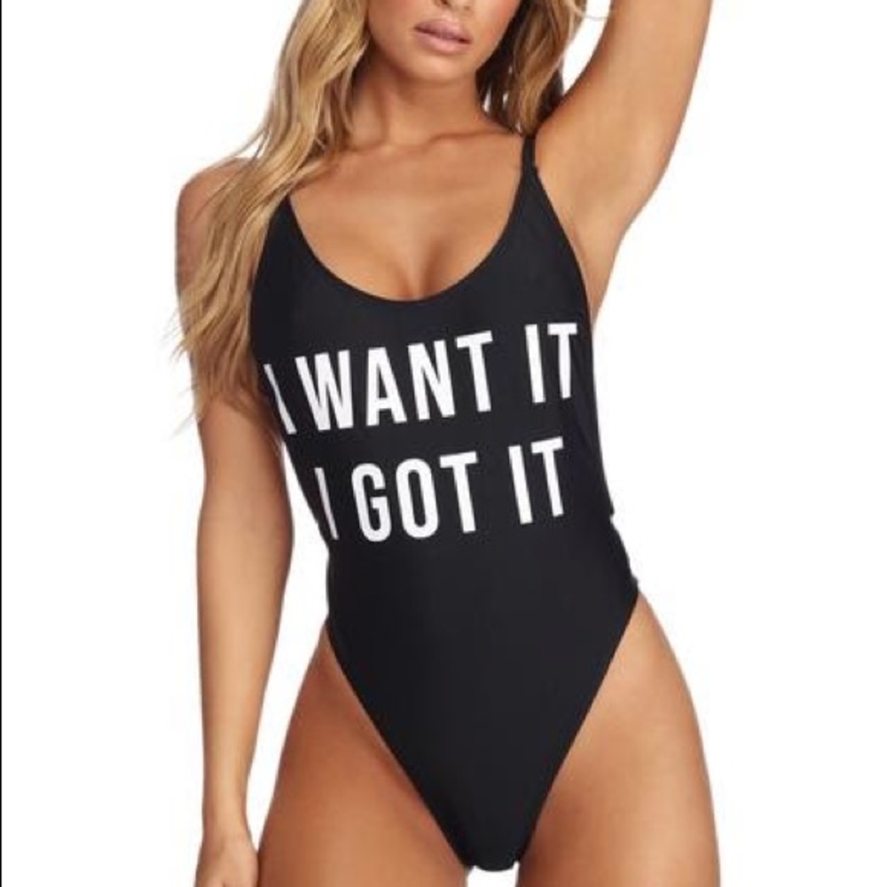 I Want It, I Got It Swimsuit